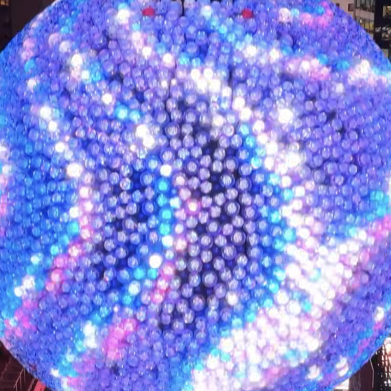Times square ball fan