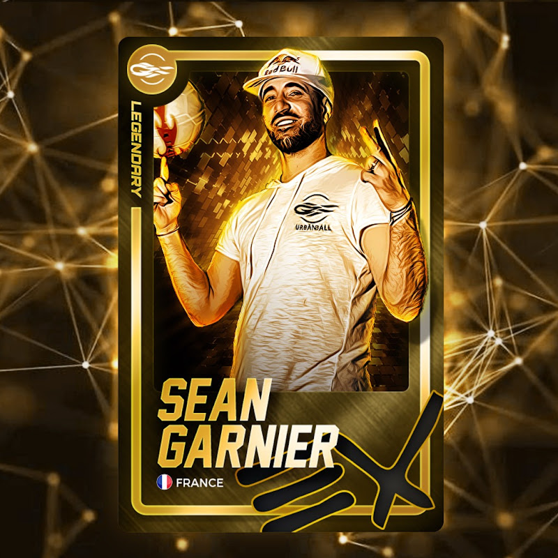 Séan Garnier World freestyle football champion