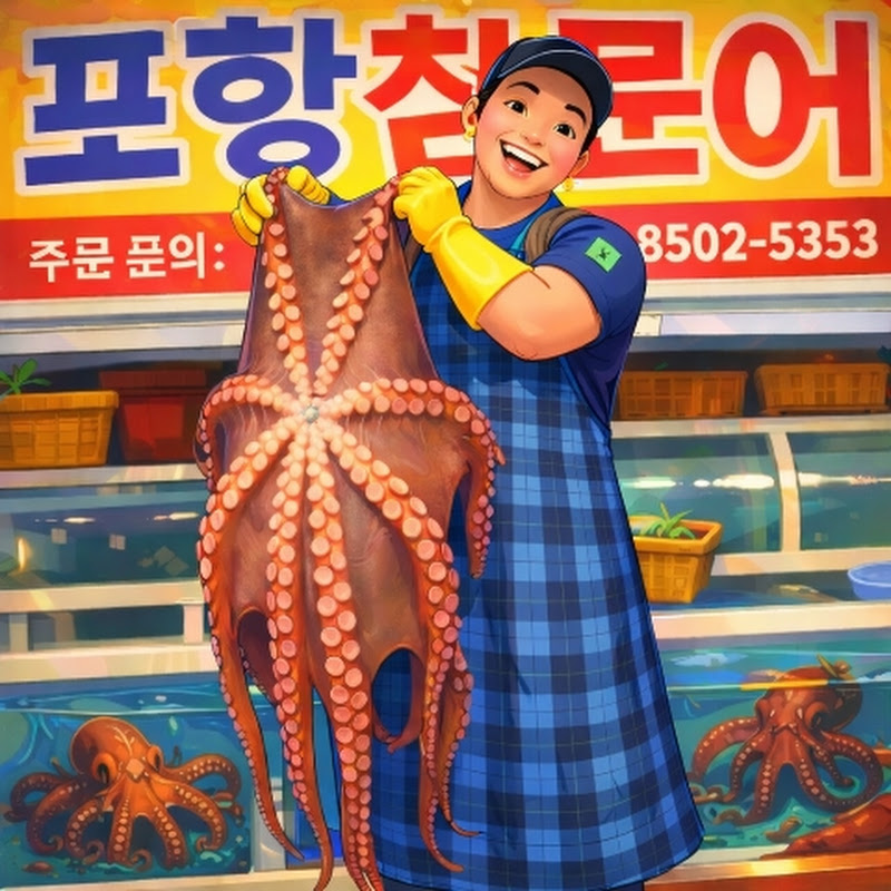 포항참문어octopus