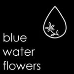 blue water flowers