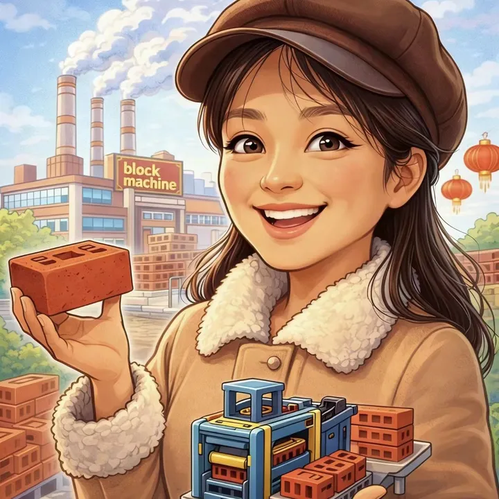 Block machine Eva Wang(brick)