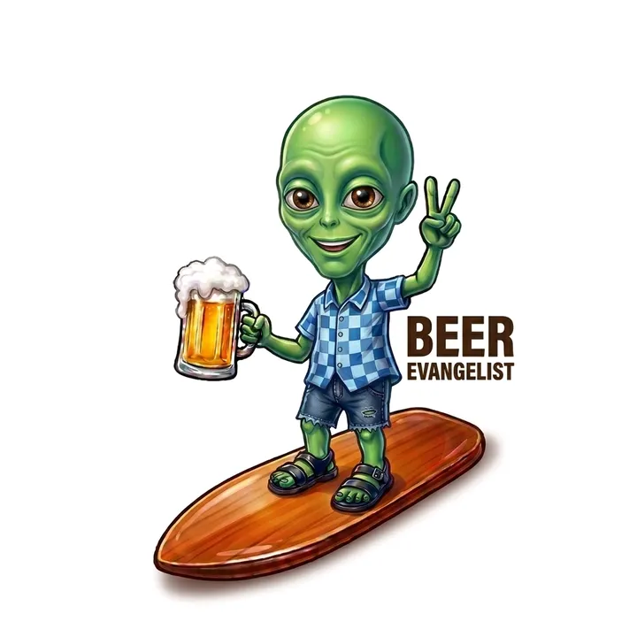 The beer evangelist 😎