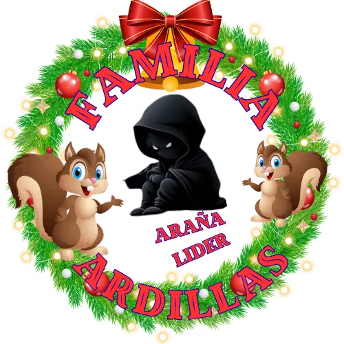 🕷️ARAÑA AHIJADO D' ICEG🐿️🐿️