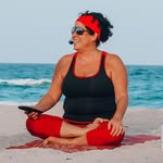 Hollywood beach yoga | Tiffany
