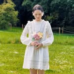 Daisy in her happy skin