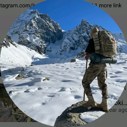 Man Cooking in Nature