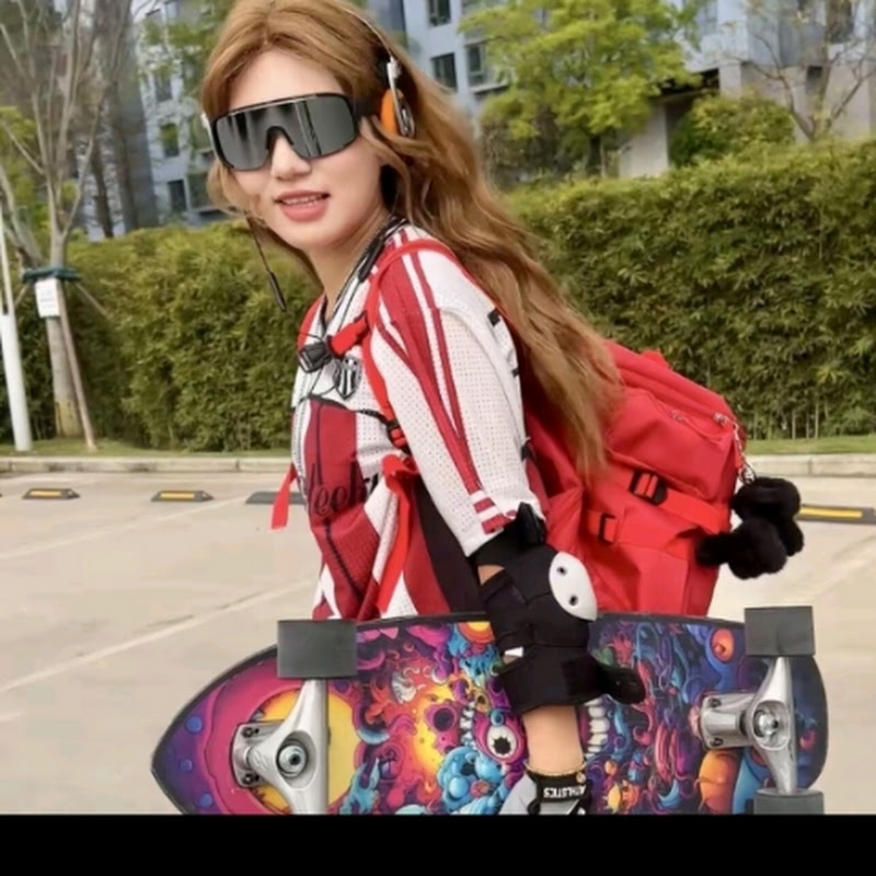 Electric Skateboard Blogger - Red Bull