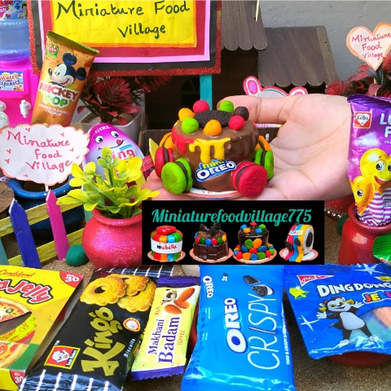 Miniature food village