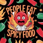 People Eat Spicy Food