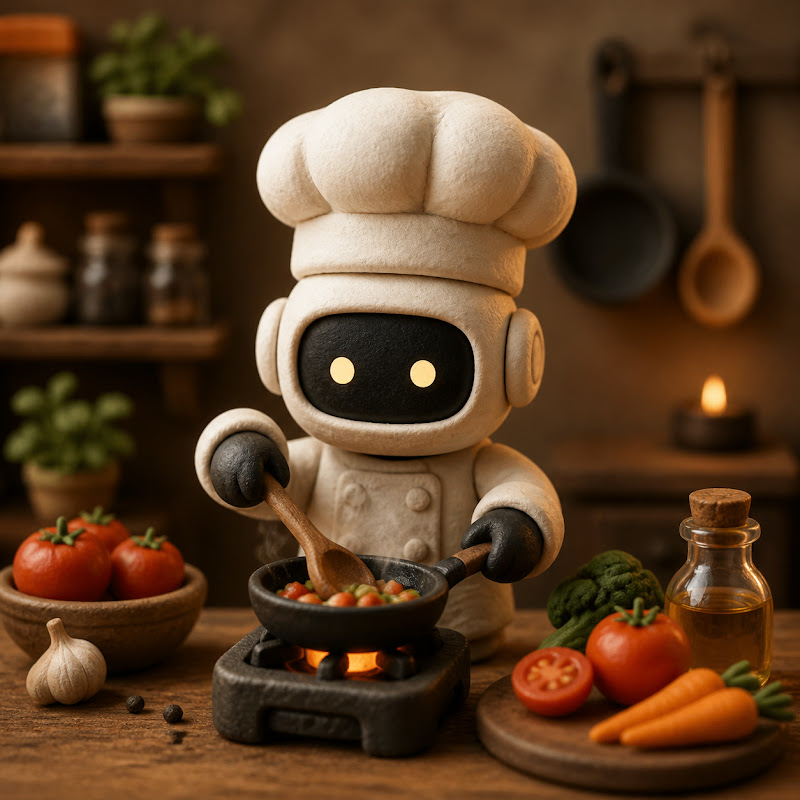 AI定格料理