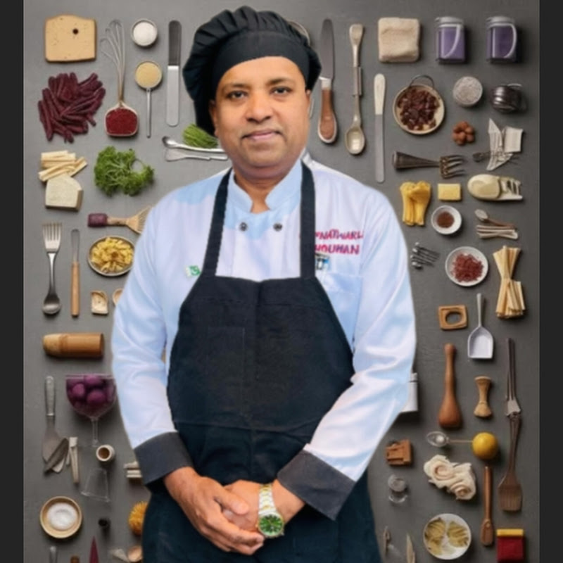 Cooking with Chef Natwar lal Chouhan