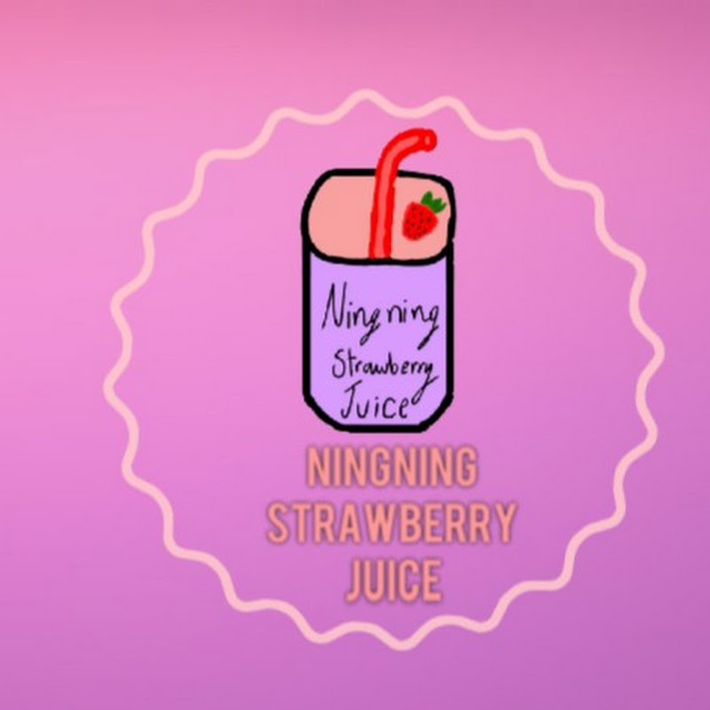 Ningning Strawberry Juice 🍓🍓🍓