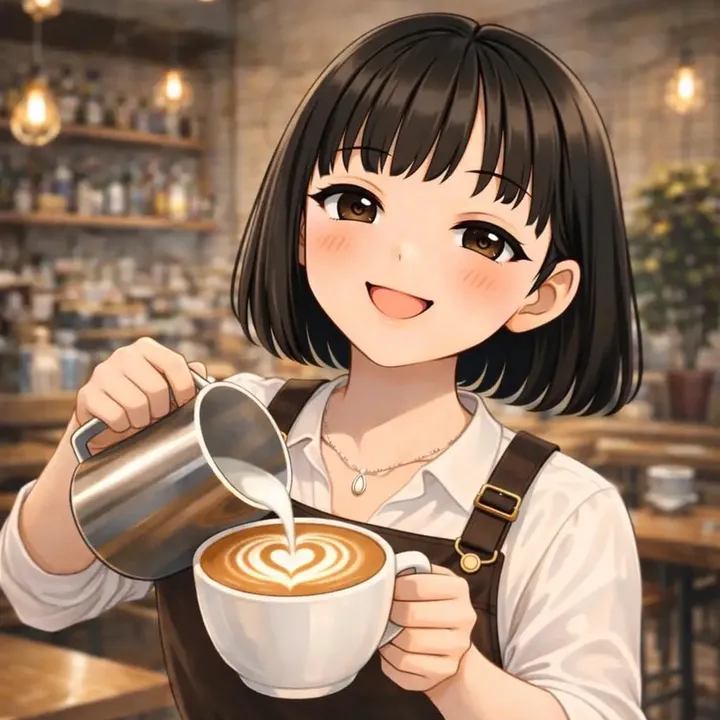 una🍨☕️