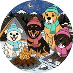 Louis, Lucy, Lenny & Lacey 🐾