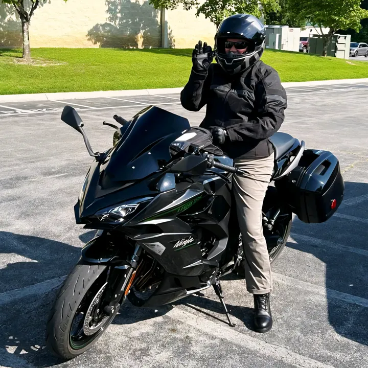Moto Momma 🌈🐈‍⬛🐈🏍