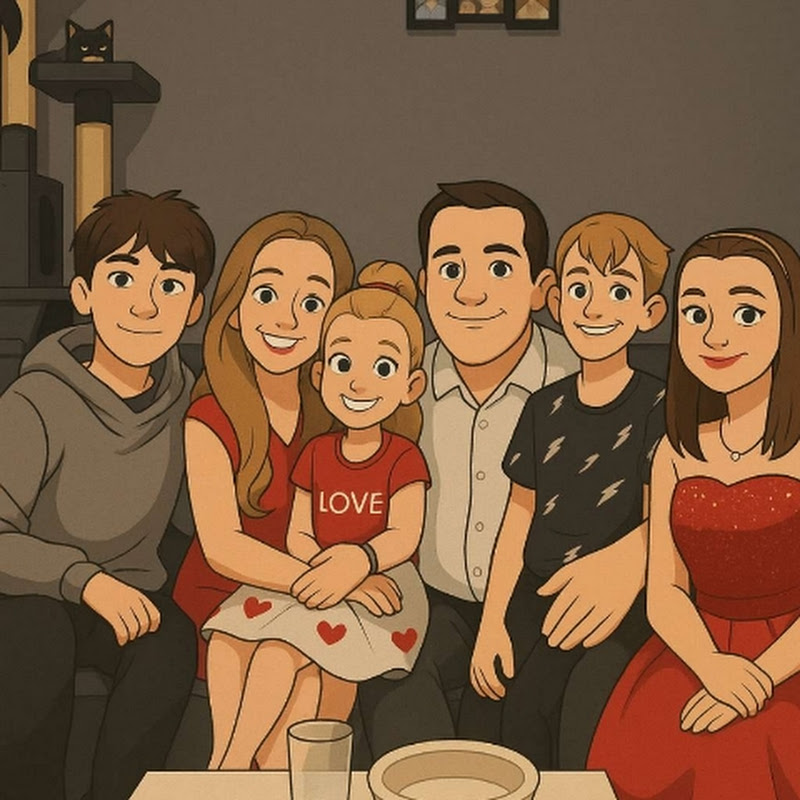 famille en folie