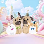 Munch 🐶 | Stumpy 🦊 | Onyx 🐻 | Iloo 🐰