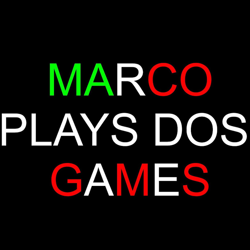 MARCO PLAYS DOS GAMES