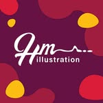 Hm illustration ✨| wallet_cards | illustration | Frames