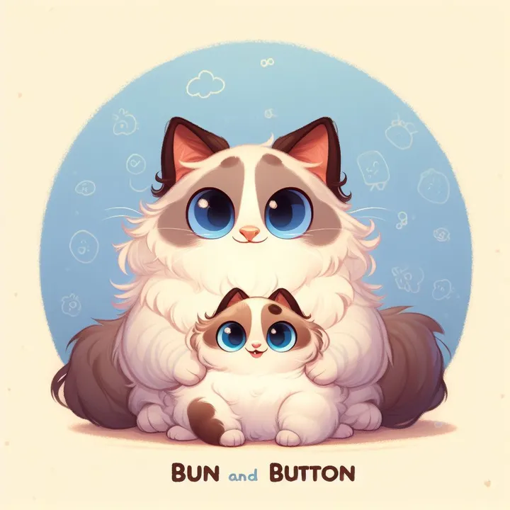Bun & Button 🐱🐱