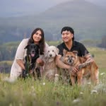 Karina, Bear, Maggie & Alf