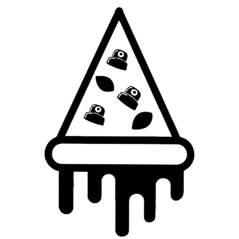 Pizza Com Graffiti