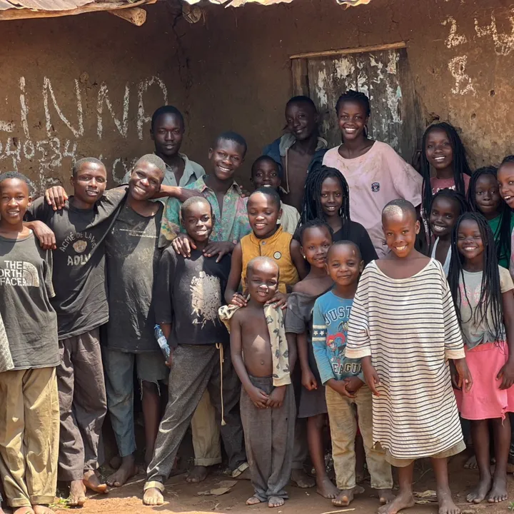 Mateete Village kids Africa