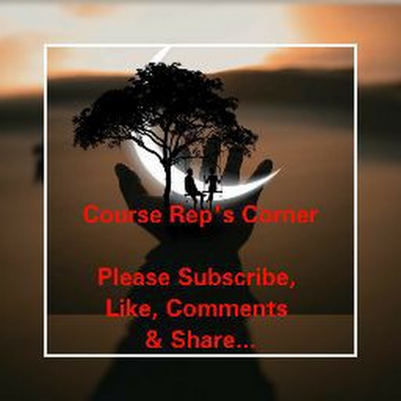 Course Rep's Corner