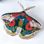 Handcrafted Cloisonne enamel jewelry Wearable Art.