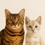 Kira & Mika | Bengal sisters