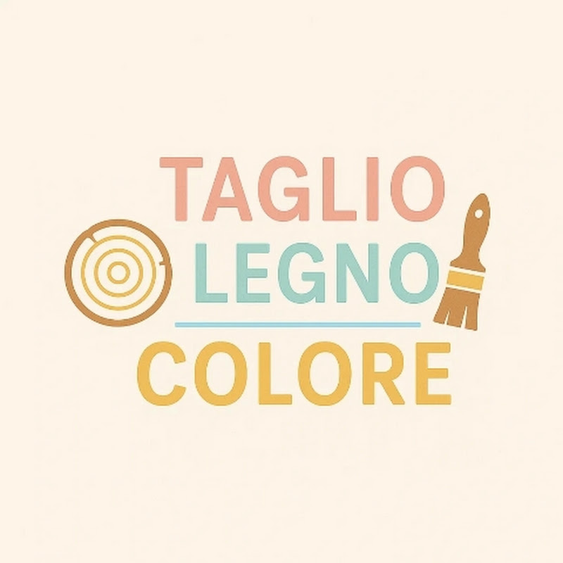 Taglio, legno e colore 