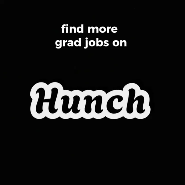 Hunch | Grad job opportunities