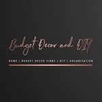 Budget Decor and DIY