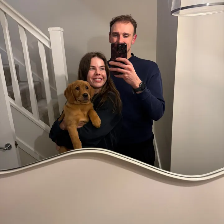 Vanessa & Declan the Goldador