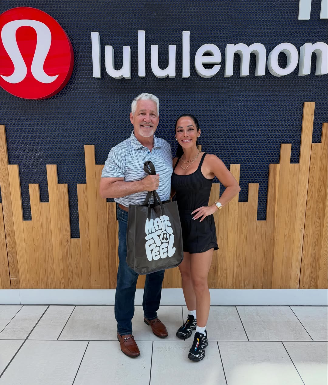 Happy Father’s Day weekend! 

Today was my dad’s first time ever in Lululemon. Watching him try on half the store and walk away with a couple fresh golf sets and summer fits made me so happy. 

Thank you for making this so special for Big Mike @lululemon 

Hopefully these new looks help with that golf swing HAHA 

#fore #toningupwitht #lululemon #lululemonambassador #fathersdayweekend
