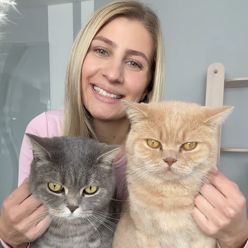 Natalie mit Toffee & Georgie