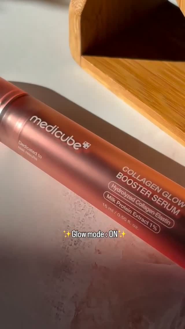 Here's a high-converting Instagram caption for your Medicube Collagen Glow Booster Serum post:

✨ Glass Skin Starts Here! ✨🇰🇷

Your shortcut to radiant, plump & healthy-looking skin! 💖
The Medicube Collagen Glow Booster Serum is infused with Hydrolyzed Collagen, Elastin & Milk Protein Extract to deeply nourish, boost elasticity, and leave your skin with a stunning Korean glow. 🌸

💗 Instantly hydrates
✨ Boosts skin elasticity
🌟 Smooths & brightens dull skin
💧 Lightweight, fast-absorbing formula
🇰🇷 Korean skincare favorite

🎥 Watch the glow transformation and see why everyone is obsessed!

🛍️ DM us to order or click the link in our bio.

#Medicube #CollagenGlow #KoreanSkincare #GlassSkin #GlowBoosterSerum SkincareRoutine