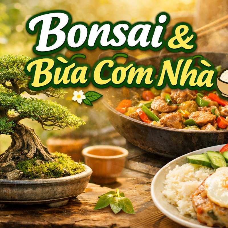 bonsai art and cuisine