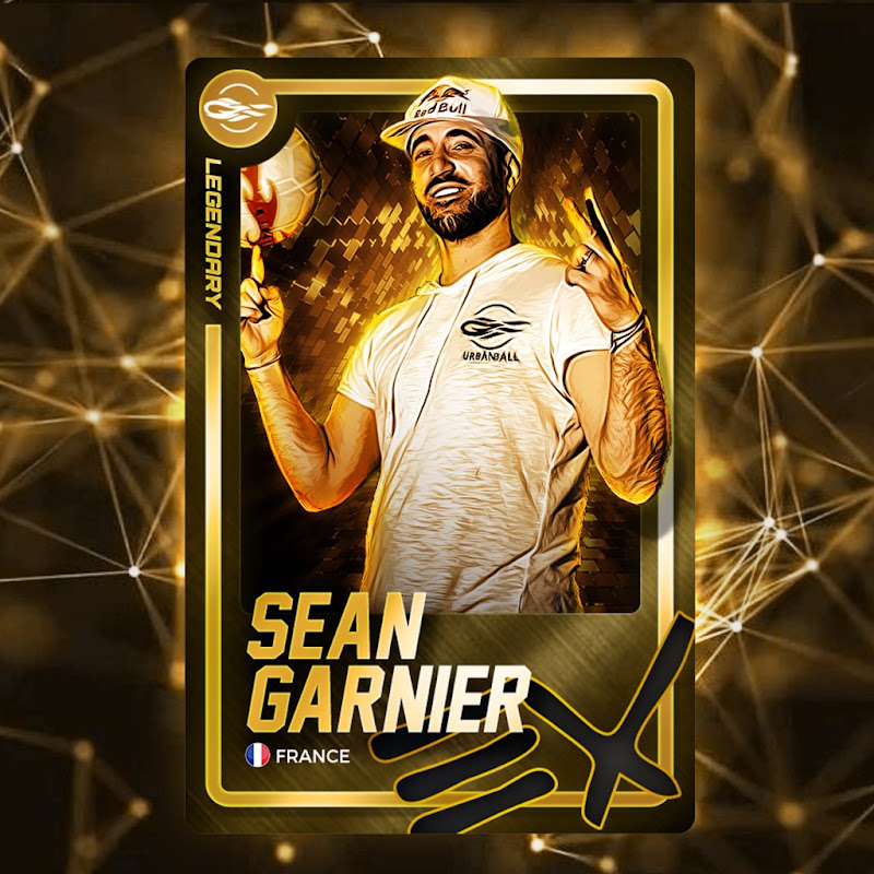 Séan Garnier World freestyle football champion