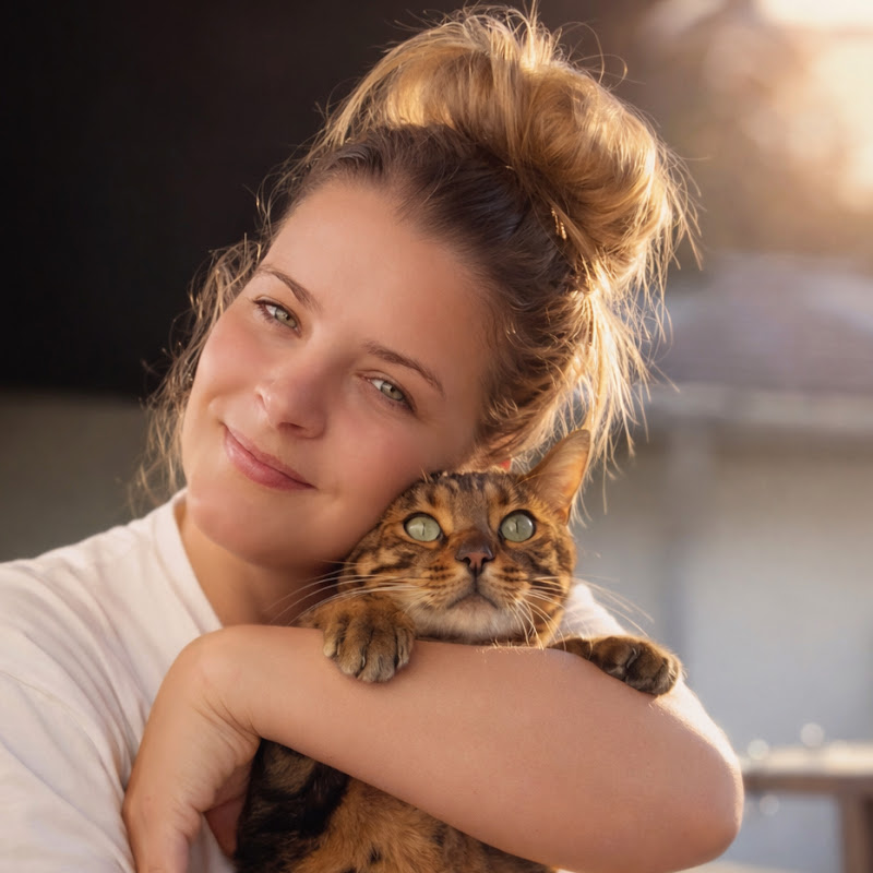 Diese eine Katze mit Nadine