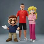 Mario & Peach