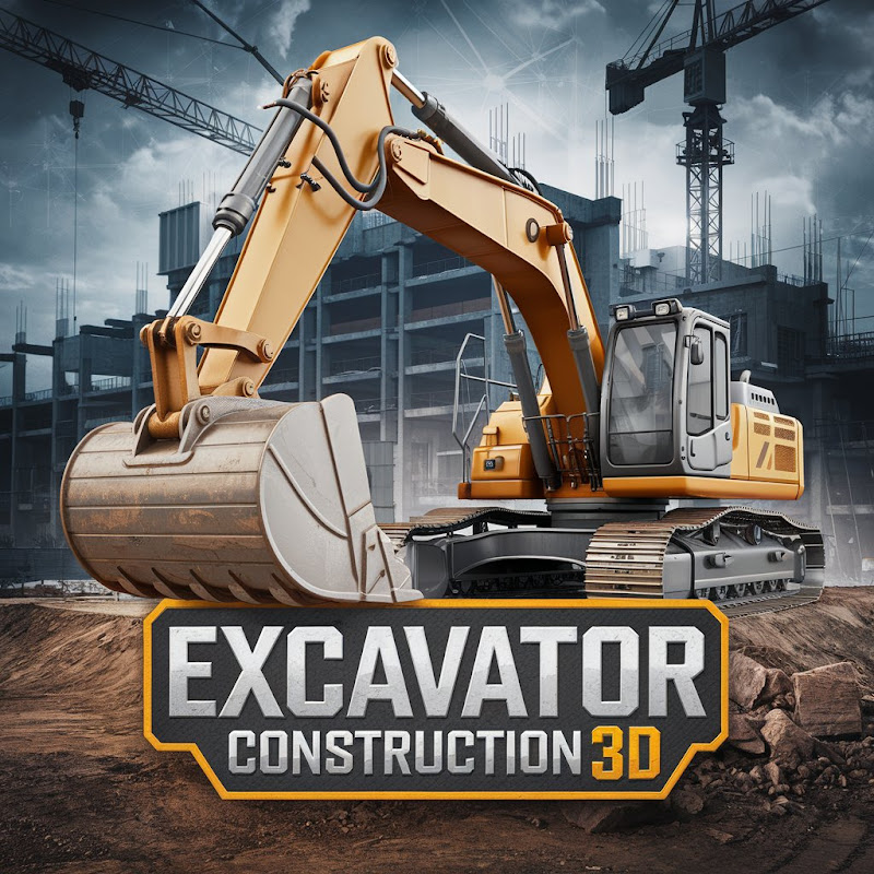 Excavator Construction 3D