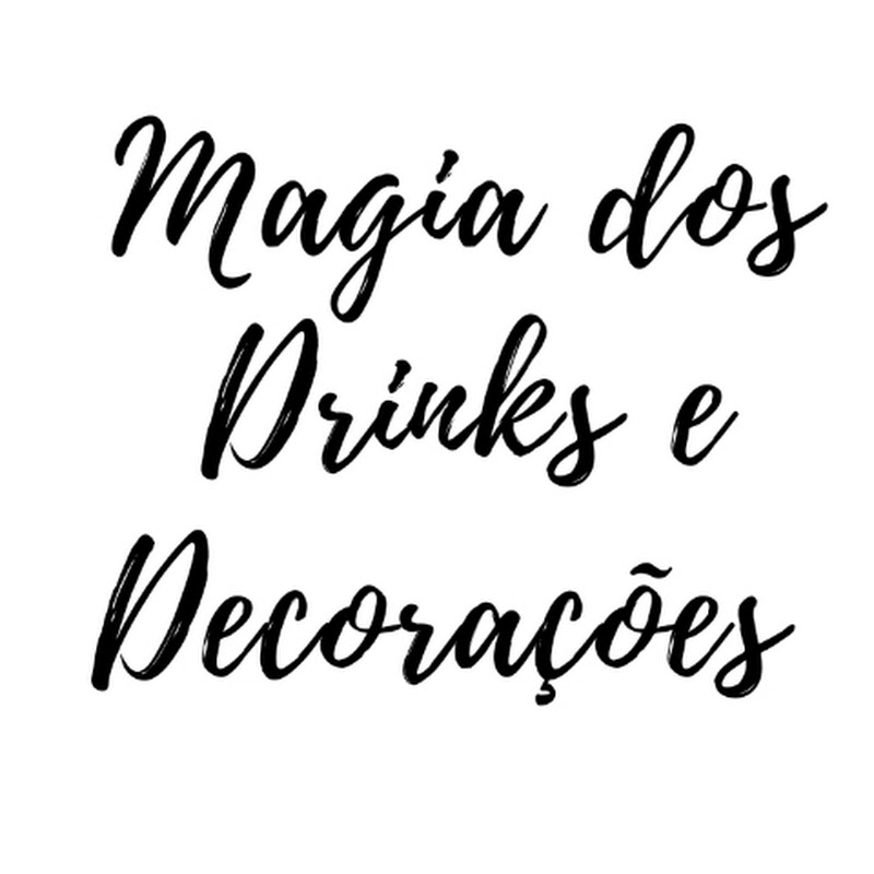 Magia dos drinks e decorações