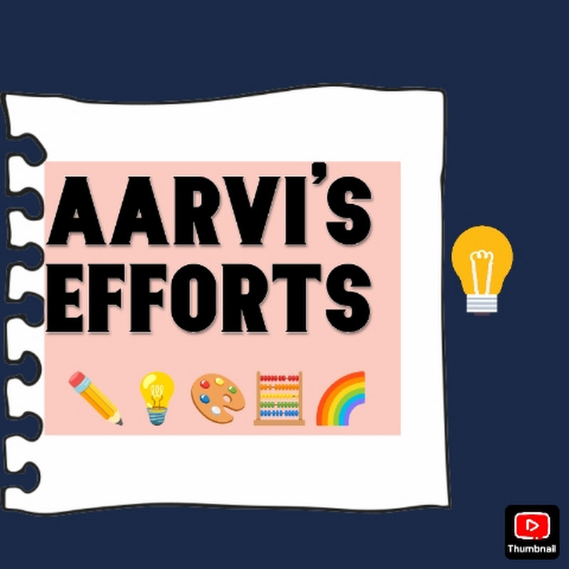 Aarvi's efforts