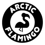 Arctic Flamingo Yoga Leggings