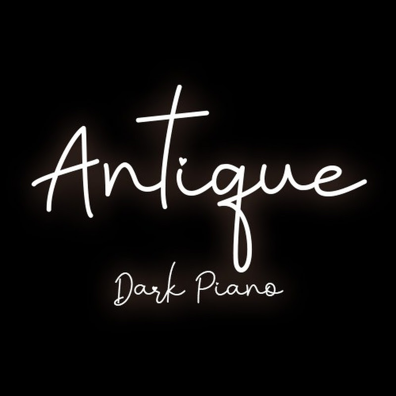 Antique Dark Piano