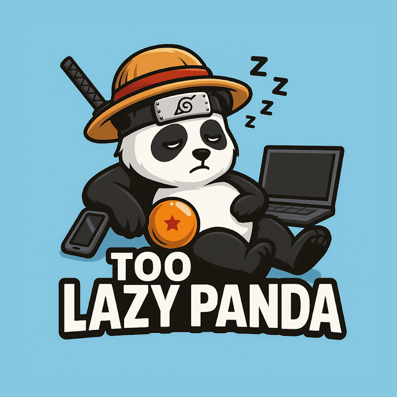 Too Lazy Panda