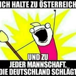 Ich halte zu Österreich
