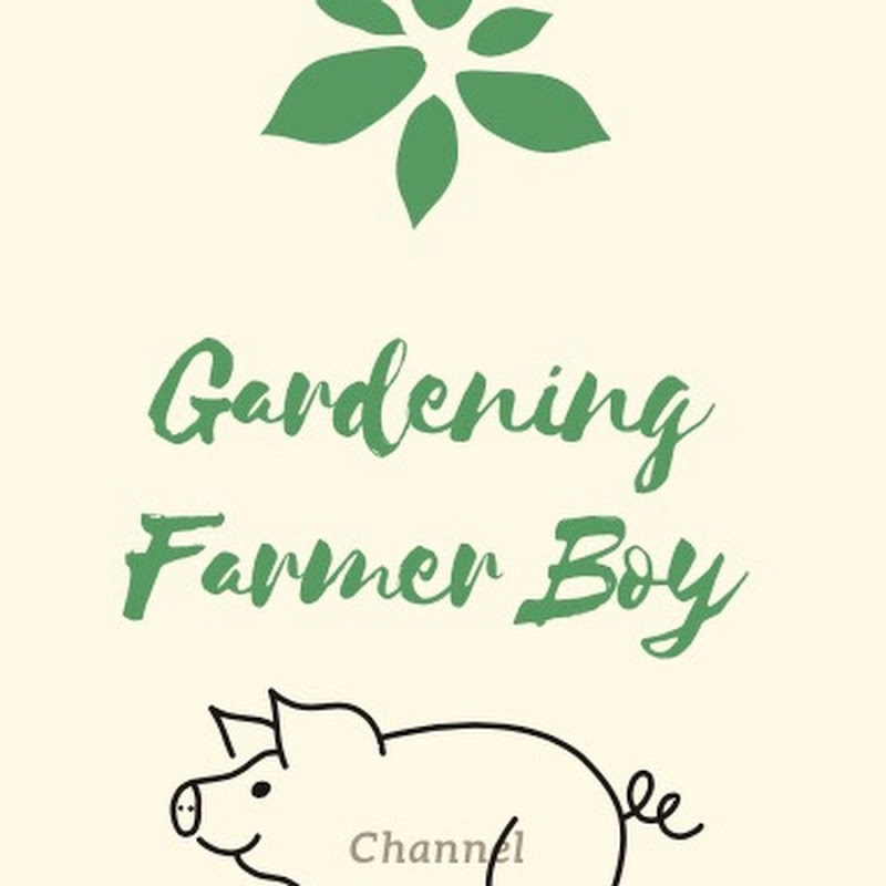 Gardening Farmer Boy