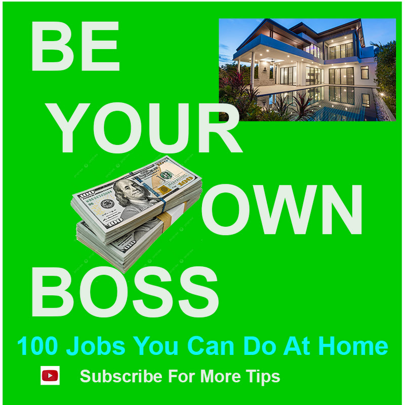  BE YOUR OWN BOSS